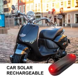 Fake Car Solar Alarm LED Flashing Car Security Alarming Lamp Wireless Warning Anti-Theft Caution Lamp Flashing