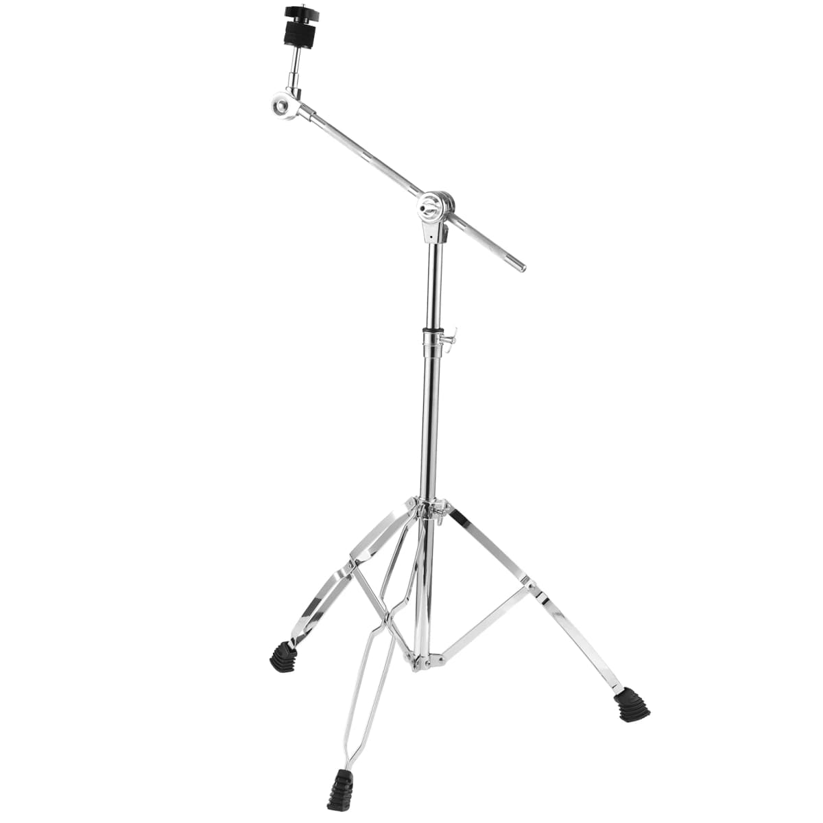 Cymbal Stand Straight Boom Cymbal Stand Double Braced Legs Height Angle Adjustable Cymbal Support Rack Cymbal Support Rack