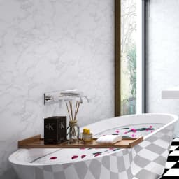 【Lifeideas】Marble Waterproof Oilproof Self Adhesive Wall Paper for Countertop