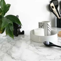 【Lifeideas】Marble Waterproof Oilproof Self Adhesive Wall Paper for Countertop