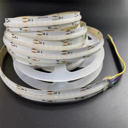 DC24V RGBWC RGBCCT 5 in 1 COB LED Strip 840 LEDs/m 5M 12mm PCB high brightness COB atmosphere colorful Light Flexible Light Tape