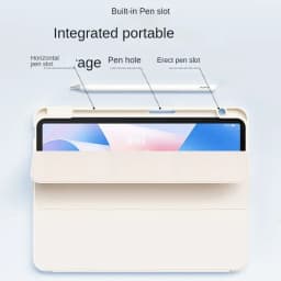 Cover for HUAWEI MatePad 11.5"S 2024 Trifold Leather Stand Soft Back Smart Case With Pen Slot funda For MatePad 11.5 S Air 11.5"