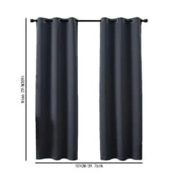 160x100cm Blackouts Curtains For Bedroom Full Light Blocking Drapes Light Blocking Window Drapes Thermal Insulated Curtains