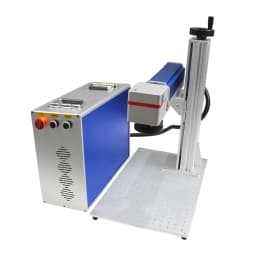 Raycus JPT MOPA M7 Fiber Laser Marking Engraving Machine 30W 50W 60W For Ring Jewelry Steel Metal With Rotary Axis