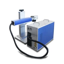 Raycus JPT MOPA M7 Fiber Laser Marking Engraving Machine 30W 50W 60W For Ring Jewelry Steel Metal With Rotary Axis