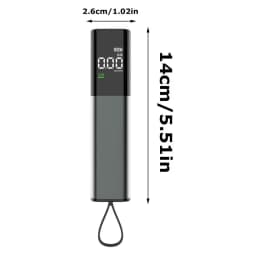 Digital Alcohol Tester Alcohol Detector With LCD Digital Display High Accuracy Detector Blowing Drunk Driving Testing Instrument