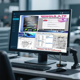 Winols 4.7 Auto Repair Software for Windows 10/11/2025 - Alldata10.53 Included Latest Version Vehicle Diagnostic Tool