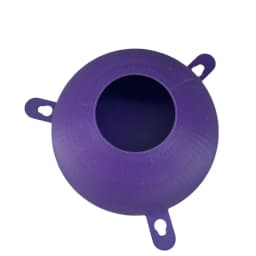 Decoration of dome shaped cave feeding boxes for reptiles such as geckos, tree frogs, lizards, etc