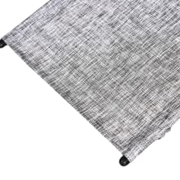 Outsunny Patio Texteline Rocking Lounge Chair, Zero Gravity Recliner Seat with Padded Pillow, Grey