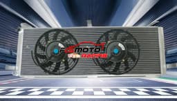 FOR TOYOTA MR2 3S-GTE SW20 AIR TO WATER INTERCOOLER CONVERSION ALUMINUM RADIATOR + FAN
