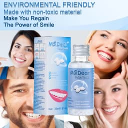30ml Moldable False Teeth Dentures Adhesives Making Veneers Plastic Rubber Temporary Teeth Gaps Broken Repair Dental Beauty Tool