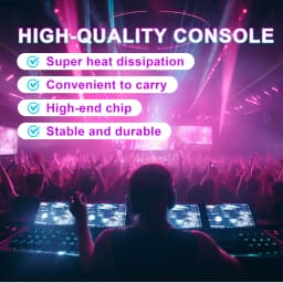 POLET 1024 DMX Console With Weddings Concer DJ Controller DMX512 Moving Head Light Par Light Series Stage Equipment KTVDJ Club