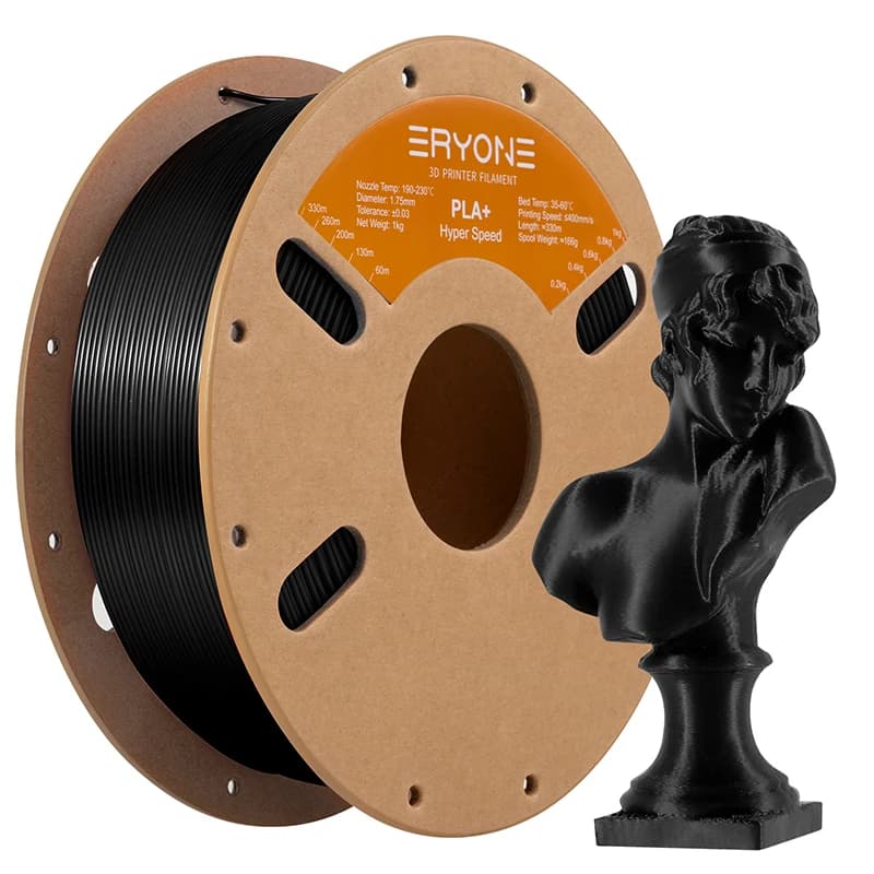 ERYONE 1KG Hyper Speed PLA+ Filament 3D Print 1.75mm, Multicolor Available, Filament PLA Plus, 1KG/Spool