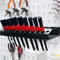 Spray Bottle Storage Rack Wall Mount Auto Detailing Bottle Holder Cleaning Tools Hanger Car Beauty Shop Accessory Wash