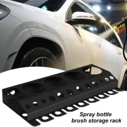Spray Bottle Storage Rack Wall Mount Auto Detailing Bottle Holder Cleaning Tools Hanger Car Beauty Shop Accessory Wash