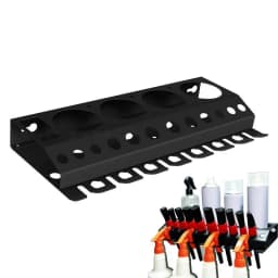 Spray Bottle Storage Rack Wall Mount Auto Detailing Bottle Holder Cleaning Tools Hanger Car Beauty Shop Accessory Wash