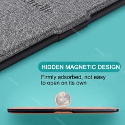 Magnetic Smart Fabric Kindle Case For Kindle 8th SY69JL Generation 2016 Smart Shell Leather Flip Cover Shell Auto Sleep Wake