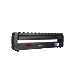 360°Infinite Rotation LED Moving Head 2 Sides Beam Curtain & Strobe Party Light DJ Light Disco Light DMX Luces DJ