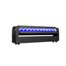 360°Infinite Rotation LED Moving Head 2 Sides Beam Curtain & Strobe Party Light DJ Light Disco Light DMX Luces DJ