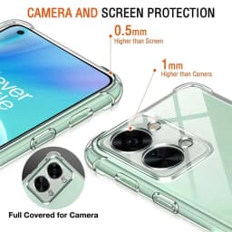 Clear Case For OnePlus Nord 2 2T CE 2 3 Lite 5G Thick Shockproof Soft Silicone Phone Cover for OnePlus Nord N10 N100 5G