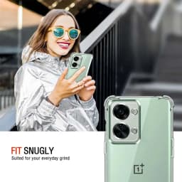 Clear Case For OnePlus Nord 2 2T CE 2 3 Lite 5G Thick Shockproof Soft Silicone Phone Cover for OnePlus Nord N10 N100 5G