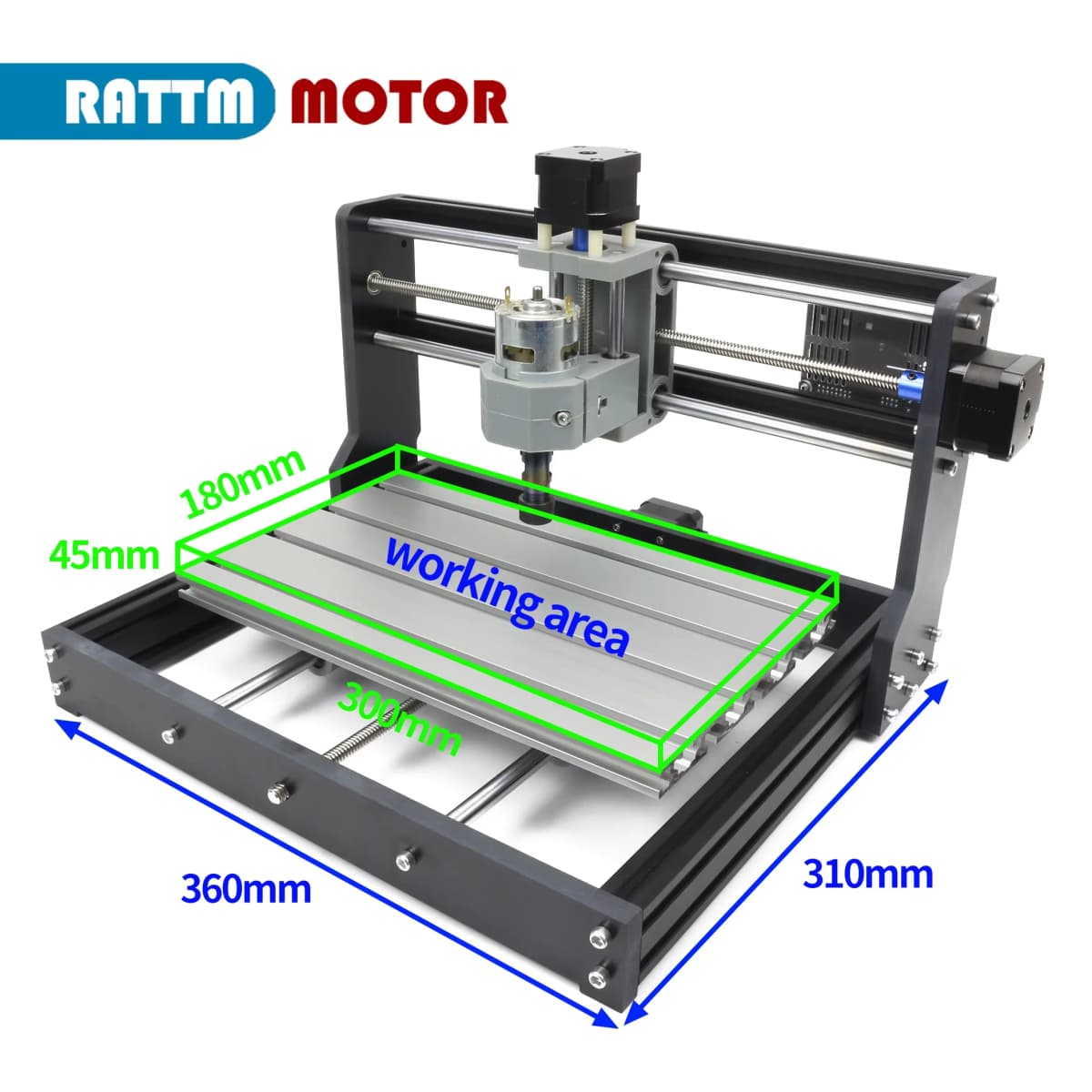 【DE Shipping】 CNC 3018 pro laser engraver 3-axis grbl-controlled woodworking milling machine with optional laser head