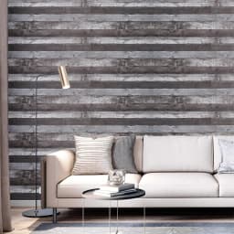 3D industrial style wood board wallpaper, thickened PVC self-adhesive simulation old wallpaper Home Decorative