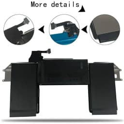 A1965 A1932 A2179 Laptop Battery for MacBook Air 13'' Model 2018 2019 2020 Version EMC 3184 3302 Replacement Battery 4379mAh