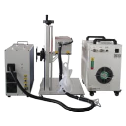 10W UV Laser Marking Machine 5W Glass Engraving Engraver Meatl Carving Machine With Chiller
