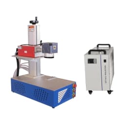 10W UV Laser Marking Machine 5W Glass Engraving Engraver Meatl Carving Machine With Chiller
