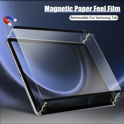 Paper Magnetic Like Screen Protector For Samsung Galaxy Tab S6 Lite S7 S9 Fe A9 Plus s8 Ultra A7 Lite A8 Reusable No Glass