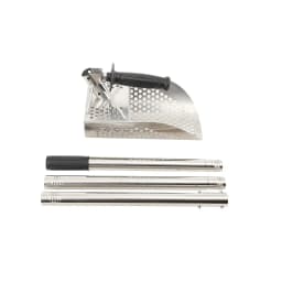 Sand Scoop Stainless Steel Beach Shovel with Long Handle 140cm Detachable Beach