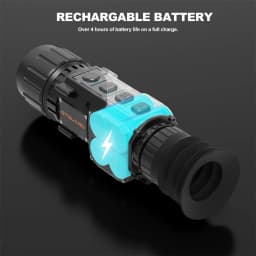 Thermal Imaging Scope 384x288PX 35mm Lens Infrared Thermal Monocular Camera Long Range Night Vision Device for Outdoor Hunting