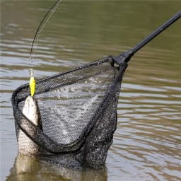 65-112cm Folding Fishing Brail Net Telescopic Fishing Landing Net Scoop Net
