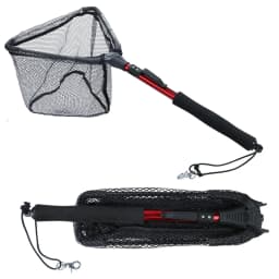 65-112cm Folding Fishing Brail Net Telescopic Fishing Landing Net Scoop Net