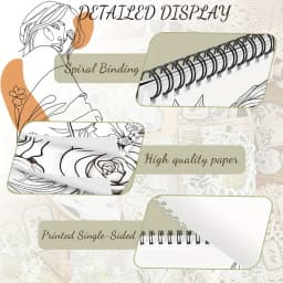 4pcs female characters and magic series of theme coloring books, upgrade and thicken strong durable, high flexibility.