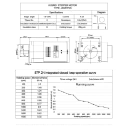 『EU Free Ship』Nema23 Servo Stepper Motor 2N.m Closed Loop Integrated Digital Hybrid 200KHZ 6A DC24V-48V Closed Loop Driver