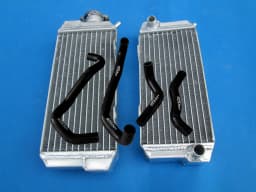 For HONDA ATC 250R 250 R 1985-1986 85 86 Aluminum Radiator + silicone Hose
