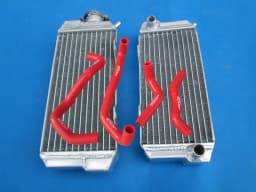 For HONDA ATC 250R 250 R 1985-1986 85 86 Aluminum Radiator + silicone Hose