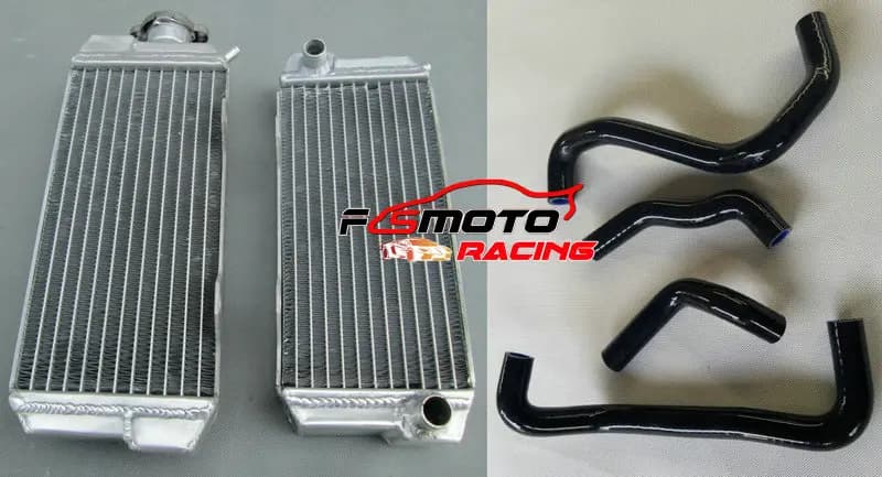 For HONDA ATC 250R 250 R 1985-1986 85 86 Aluminum Radiator + silicone Hose