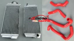 For HONDA ATC 250R 250 R 1985-1986 85 86 Aluminum Radiator + silicone Hose