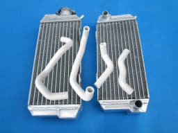 For HONDA ATC 250R 250 R 1985-1986 85 86 Aluminum Radiator + silicone Hose