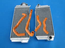 For HONDA ATC 250R 250 R 1985-1986 85 86 Aluminum Radiator + silicone Hose