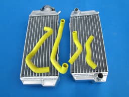 For HONDA ATC 250R 250 R 1985-1986 85 86 Aluminum Radiator + silicone Hose