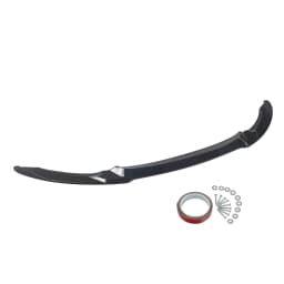 CS Style Front Splitter Lip Replacement For BMW F80 F82 F83 M4 M3 2015-2020 Car Front Bmuper Lip Spoiler Glossy Black Body Kits