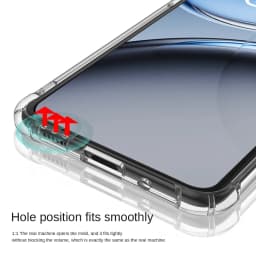 Clear Case For OnePlus Nord 4 2024 6.74 inches Soft TPU Phone Protective Shell One Plus 1+ Nord4 1+Nord4 Shockproof Back Cover