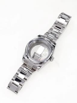 NH35 Watch Cases 36mm/39mm Stainless steel Oyster Bracelet Waterprpoof for NH35 NH36 movement 28.5mm Dial Datejust Watch Case