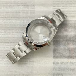 NH35 Watch Cases 36mm/39mm Stainless steel Oyster Bracelet Waterprpoof for NH35 NH36 movement 28.5mm Dial Datejust Watch Case