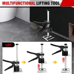 Labor Saving Arm Jack, Lightweight Hand Lifting Tool Jack Set with Height Adjustable,0-17cm Height Adjustable, 170kg Max Weight