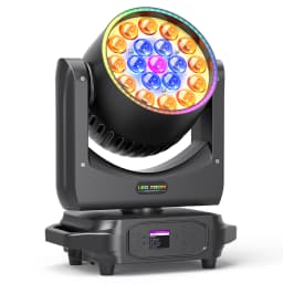 LeLeght 19x20w Moving Head Led RGBW 16/24 Channel 4 in 1 Stage Lights For DJ Light Christmas Bar Disco Party Halloween Deco